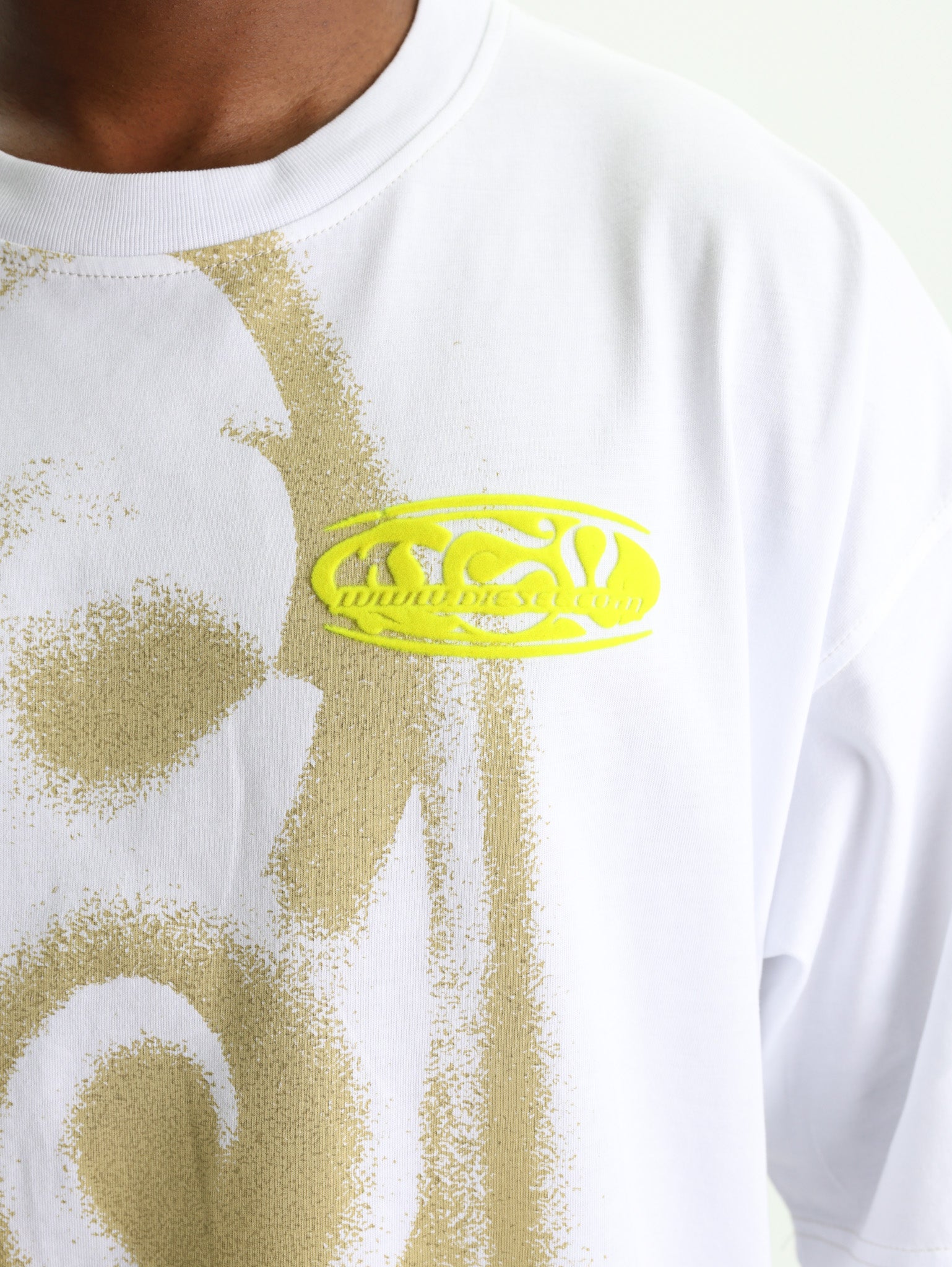 Diesel T-Shirt Boxt T7 White